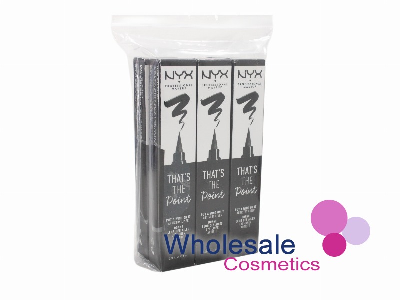 6 x NYX Professional Makeup That's The Point Eyeliner - 01 PUT A WING ON IT